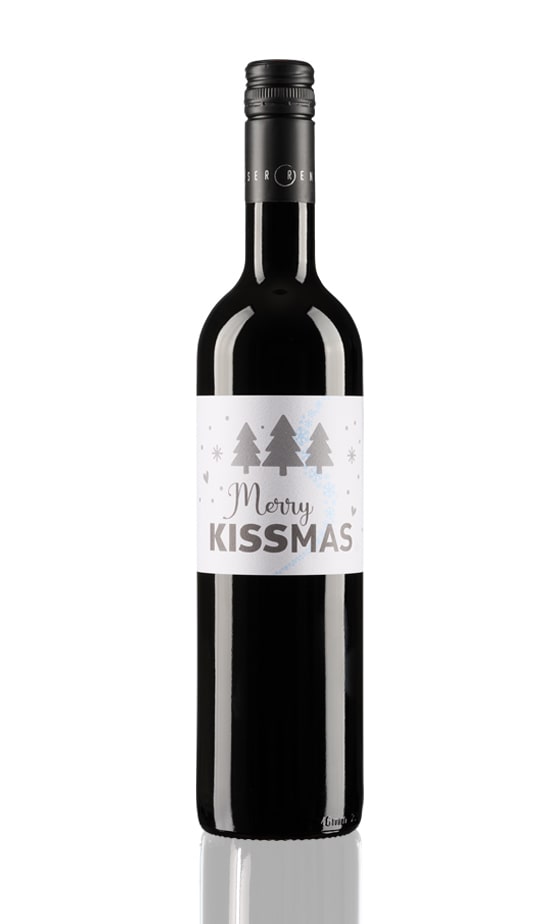 Stuamandl im Weihnachtsetikett